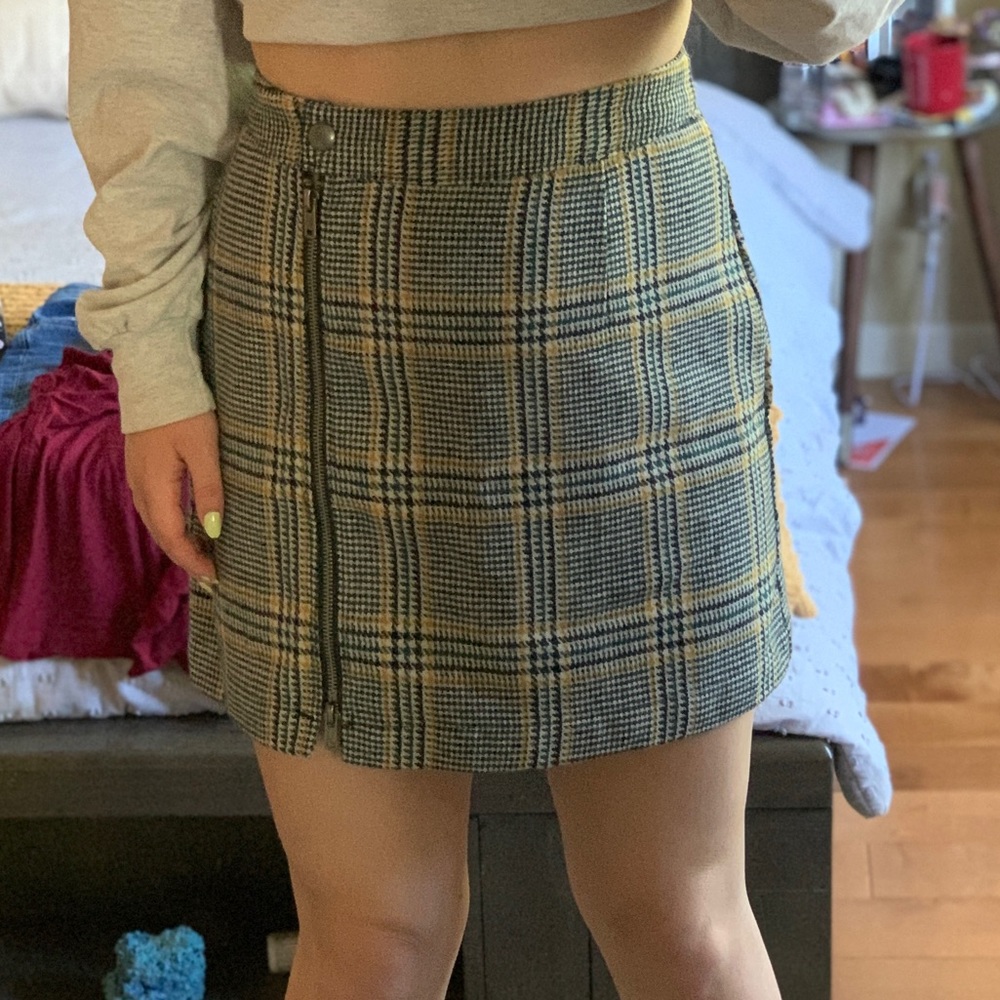 Abercrombie & Fitch Plaid Skirt